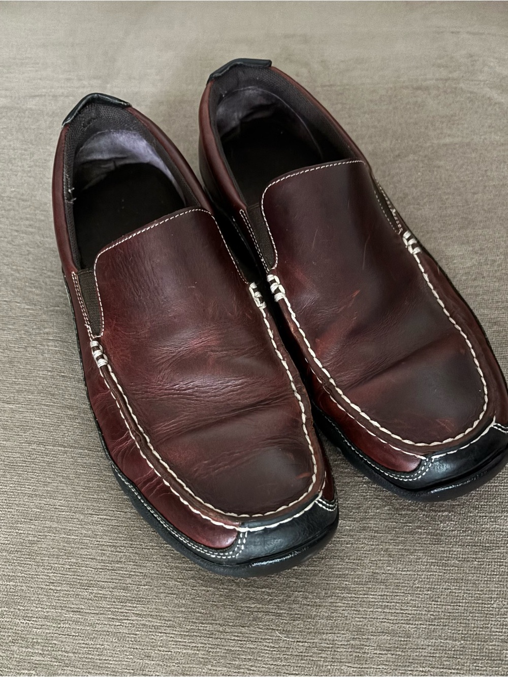 Rockport XCS Leather Slip On Loafer Shoes Size 9